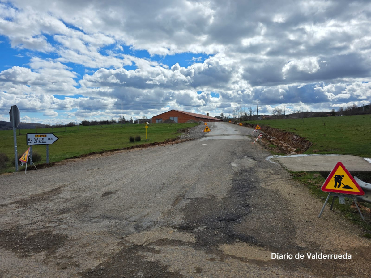 El valle de las casas carretera DDV 18
