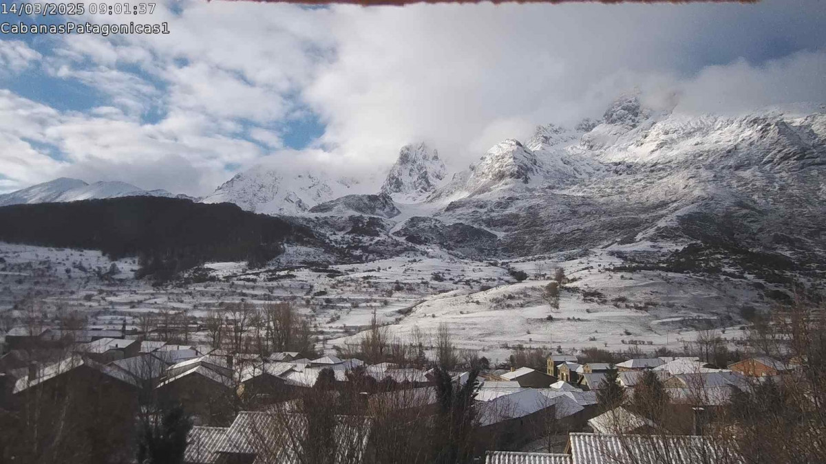 Marau00f1a nieve cabau00f1as patagonicas 2025 marzo