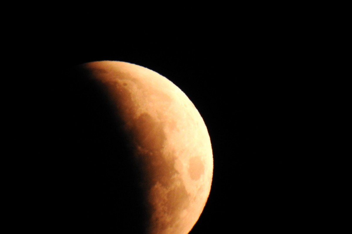 Luna de sangre eclipse lunar cristian gonzalez