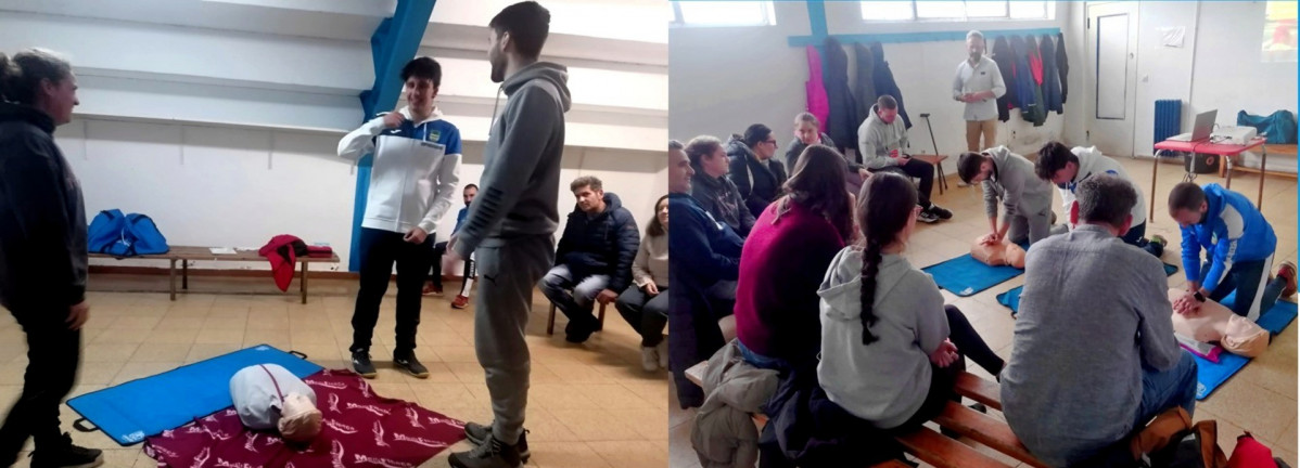 Curso primeros auxilios y DEA c.d. guardo