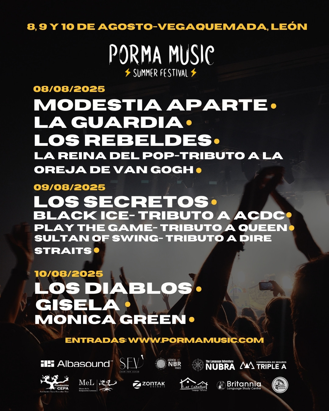 Cartel festival porma music 2025