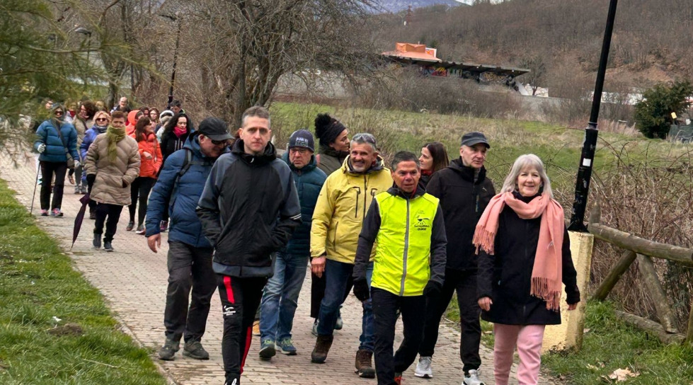 Momento de la caminata