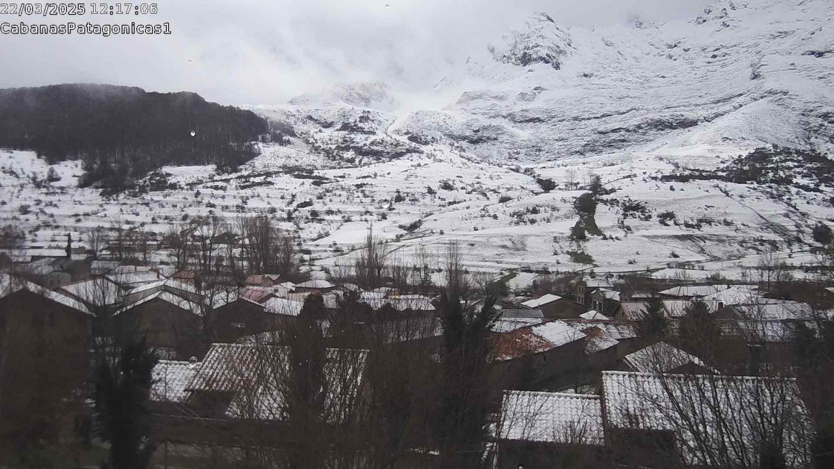 Maraña   Cabañas Patagonicas   22 marzo 2025 nieve