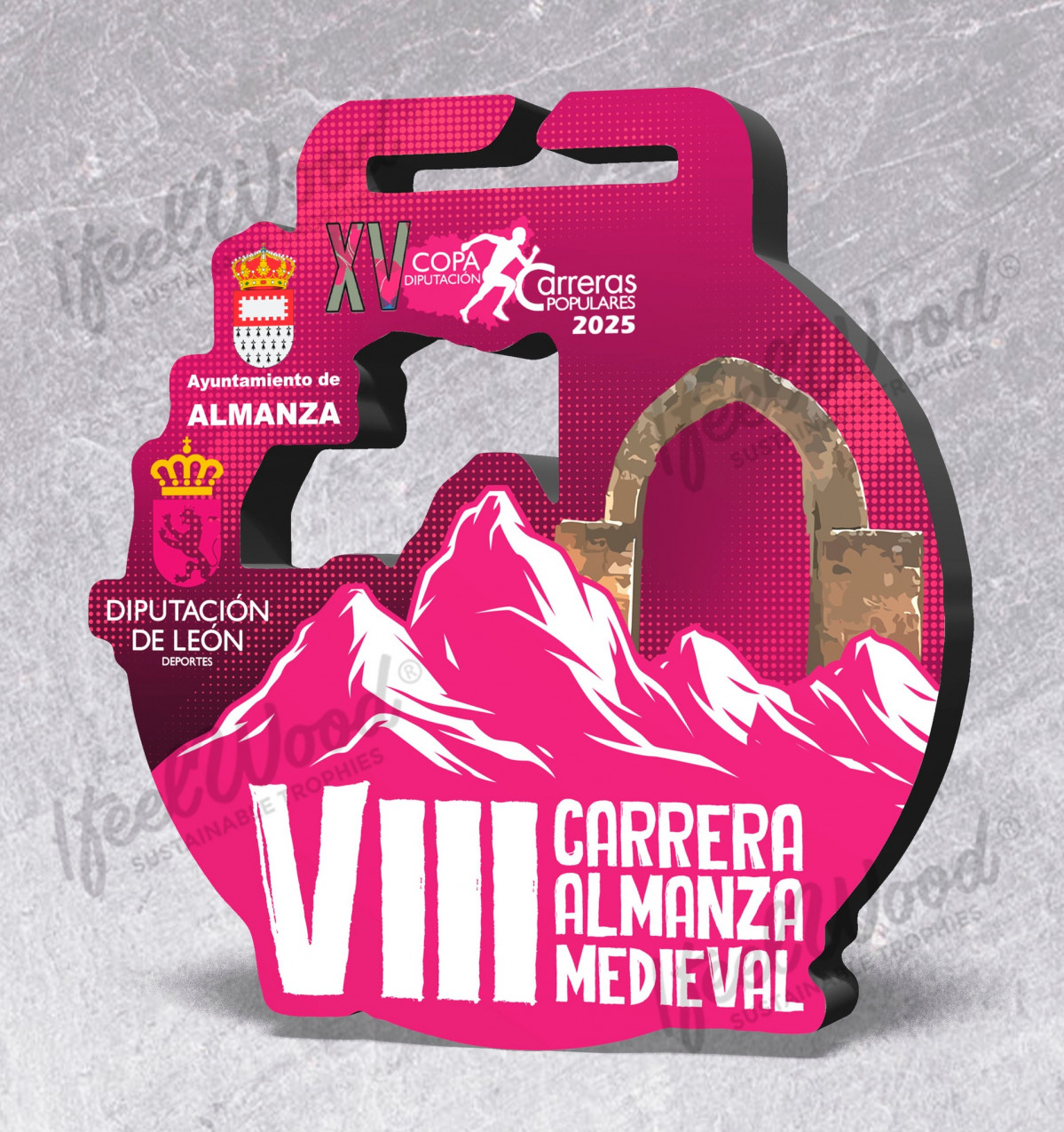 Medallas carrera almanza medieval 2025