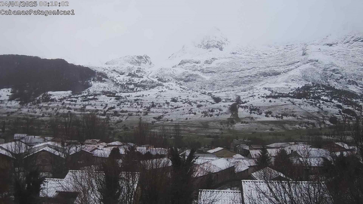 Marau00f1a nieve marzo 2025 Cabau00f1as Patagonicas