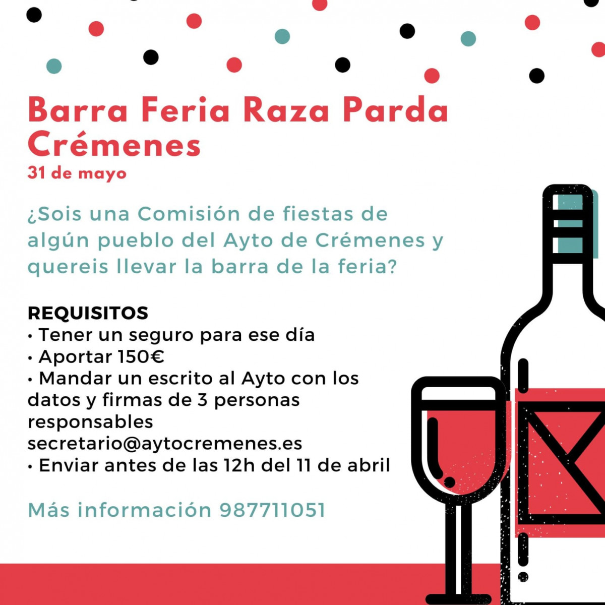 Cartel barra