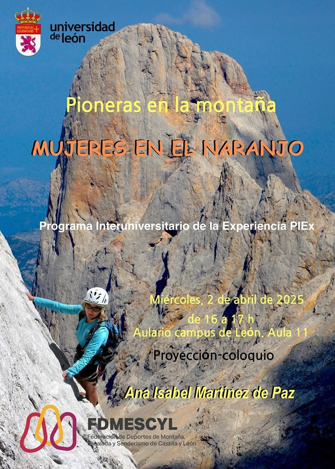 Conferencia pioneras en la montau00f1a