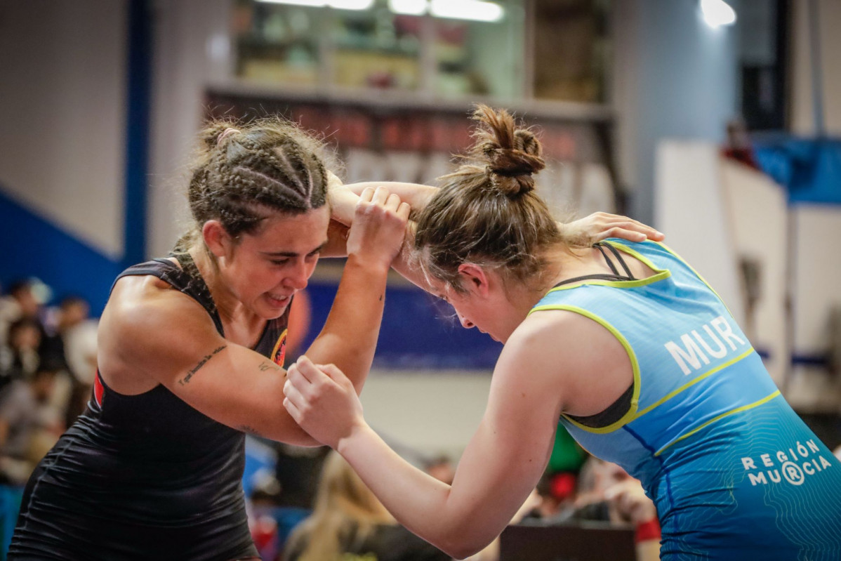 Cecilia garcia (Cistierna) campeona de espau00f1a de lucha femenina (4)