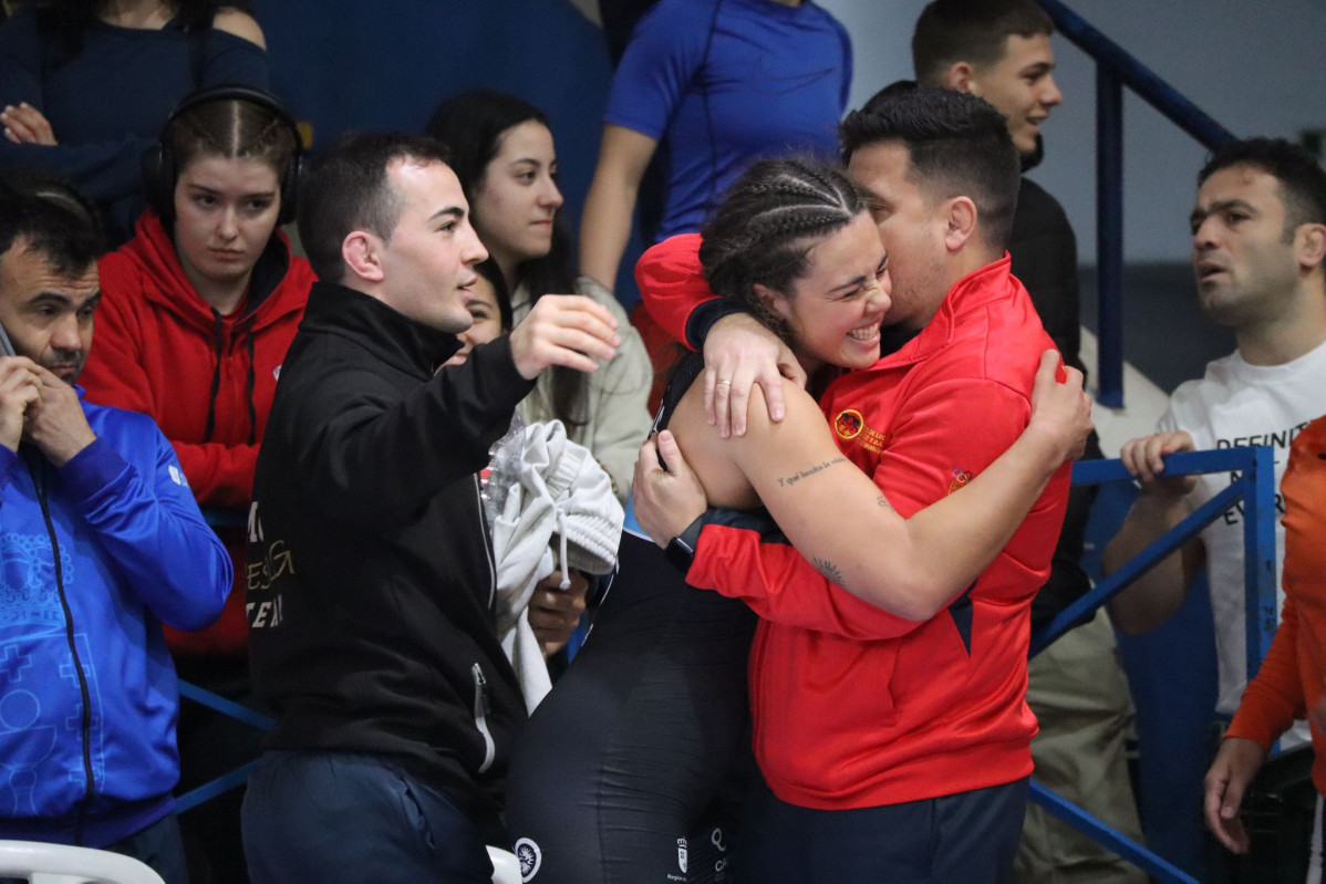Cecilia garcia (Cistierna) campeona de espau00f1a de lucha femenina (7)