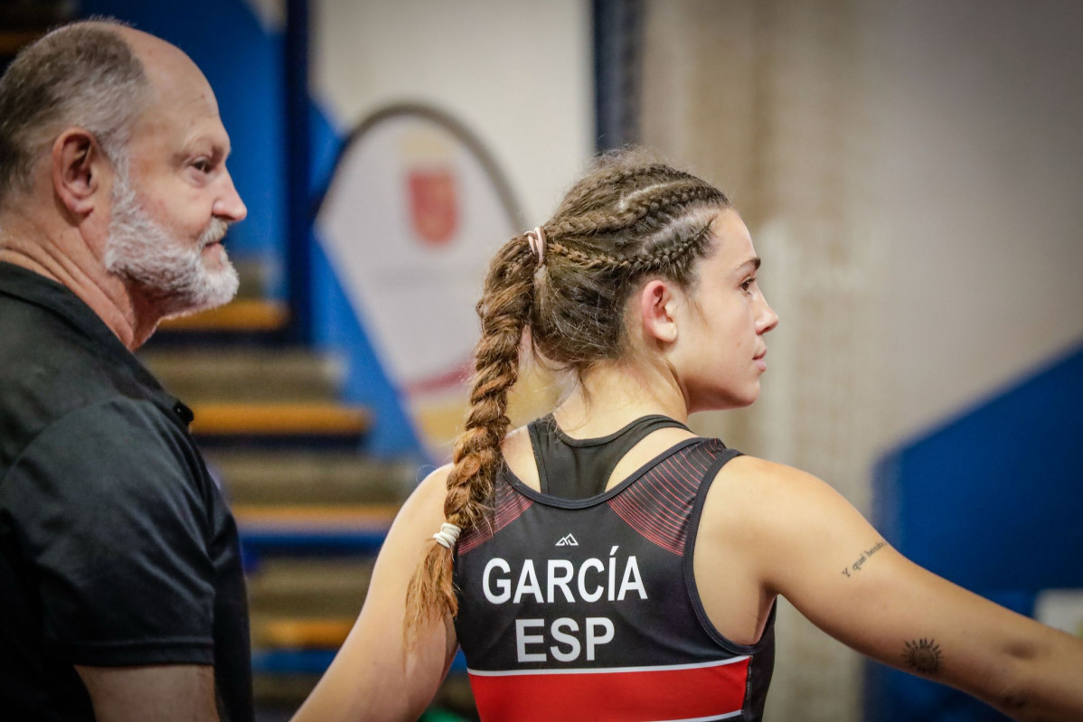 Cecilia garcia (Cistierna) campeona de espau00f1a de lucha femenina (8)