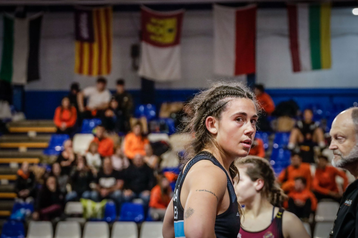 Cecilia garcia (Cistierna) campeona de espau00f1a de lucha femenina (9)
