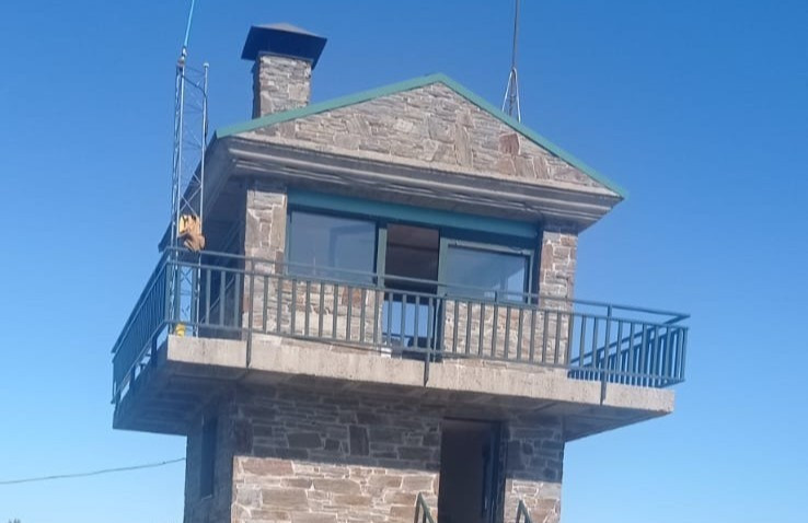 Torre de vigilancia contra incendios morgovejo