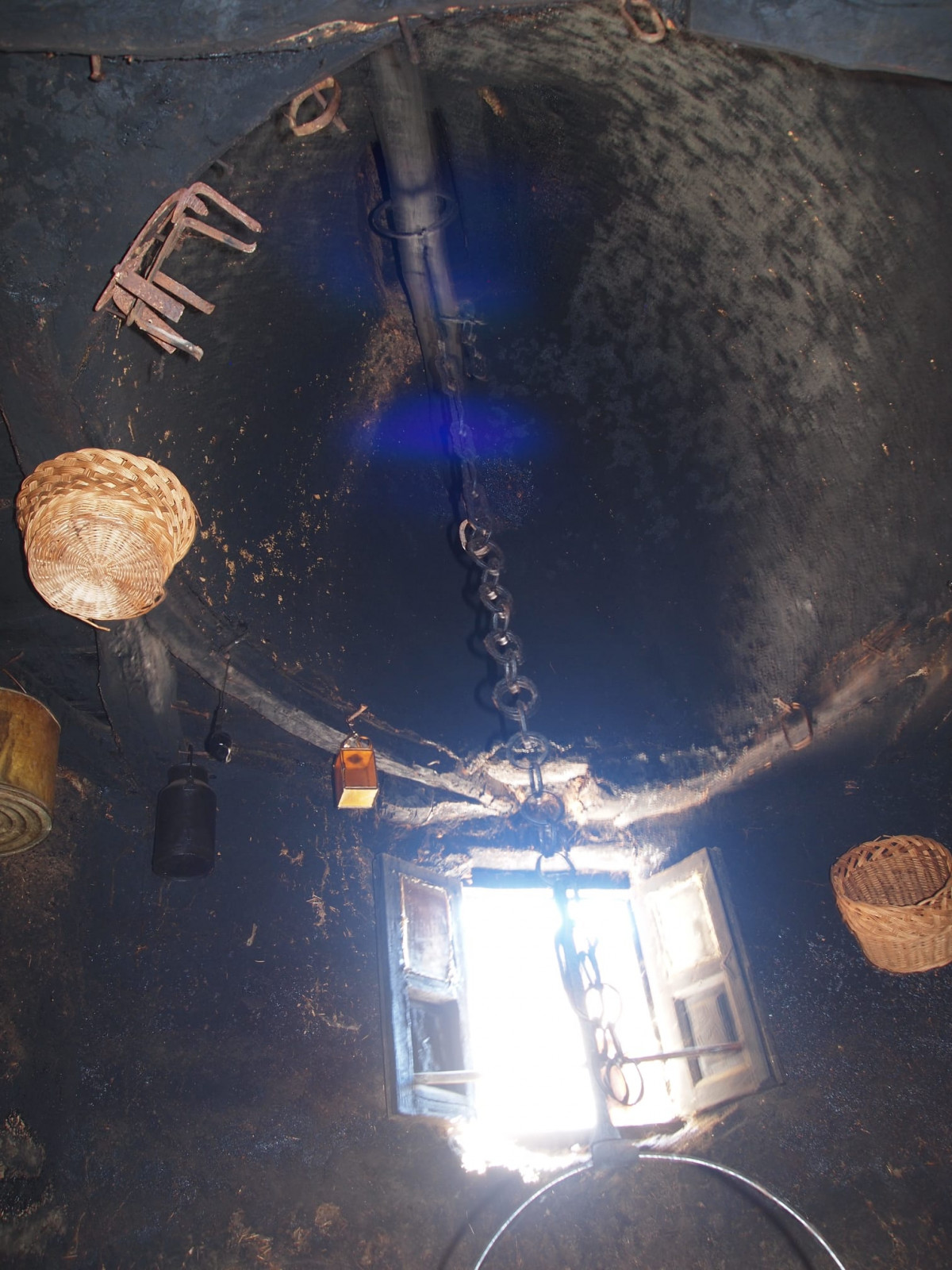 Cocina de humo recueva de la Peña 7
