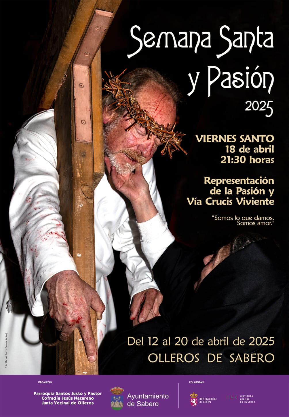 Cartel semana santa 2025 olleros de sabero