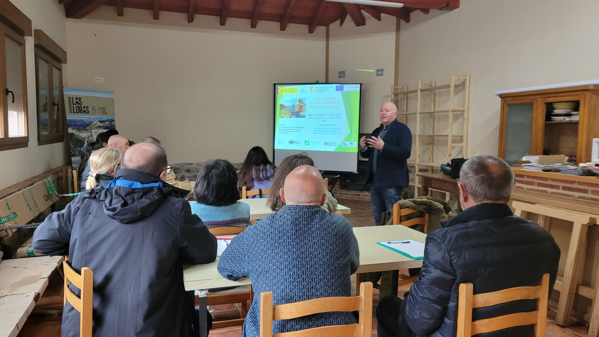 Curso apicultura geoparque las loras