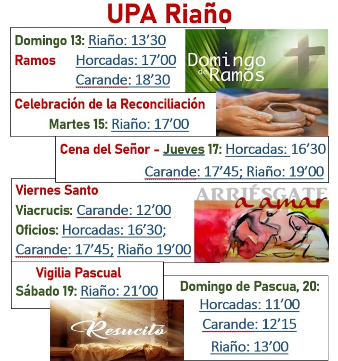 PROGRAMA Semana santa 2025 riau00f1o