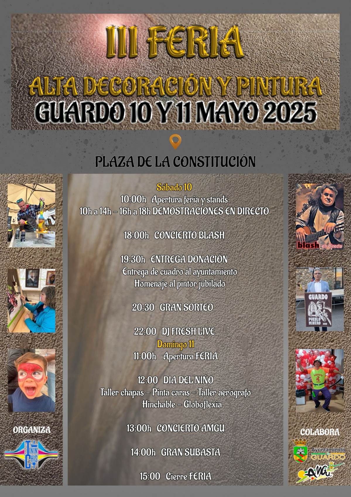 Cartel Feria de alta decoracion y pintura 2025