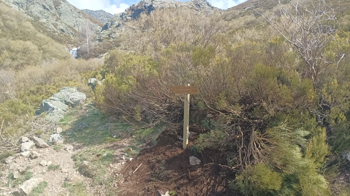 Ruta cascada de aguasalio valverde de la sierra (2)