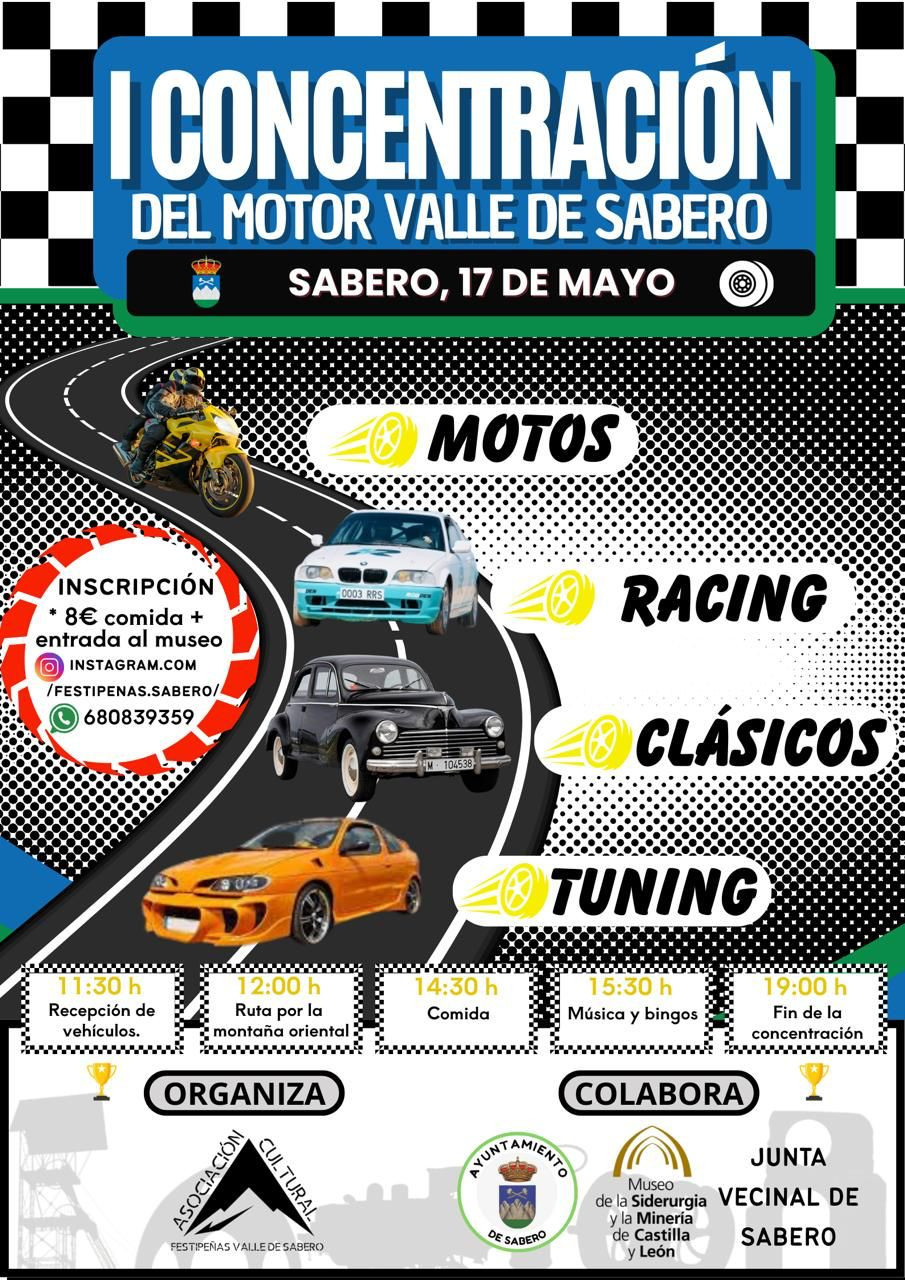 Concentracion del motor valle de sabero