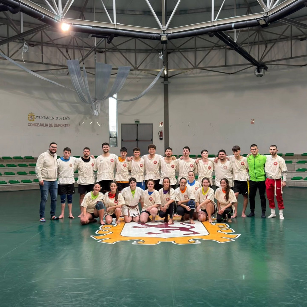 Seleccion lucha leonesa campeonato europeo luchas celtas