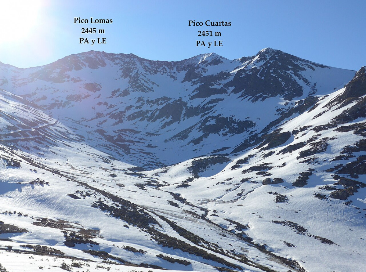 Pico Lomas y Pico Cuartas wikipedia