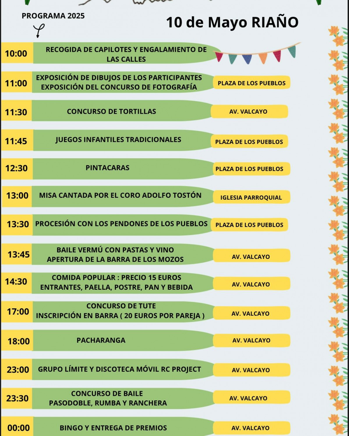 Fiesta del Capilote 2025 programa