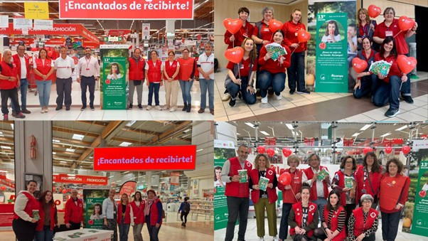 Desayunos y meriendas cruz roja alcampo 2025