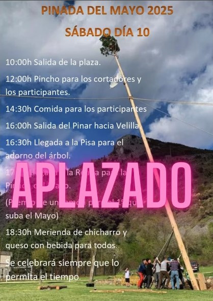 Suspension pinada velilla 2025