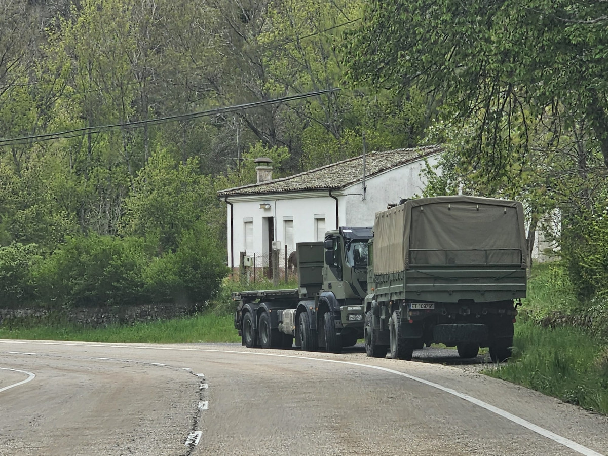 Maniobras militares olleros de sabero (2)