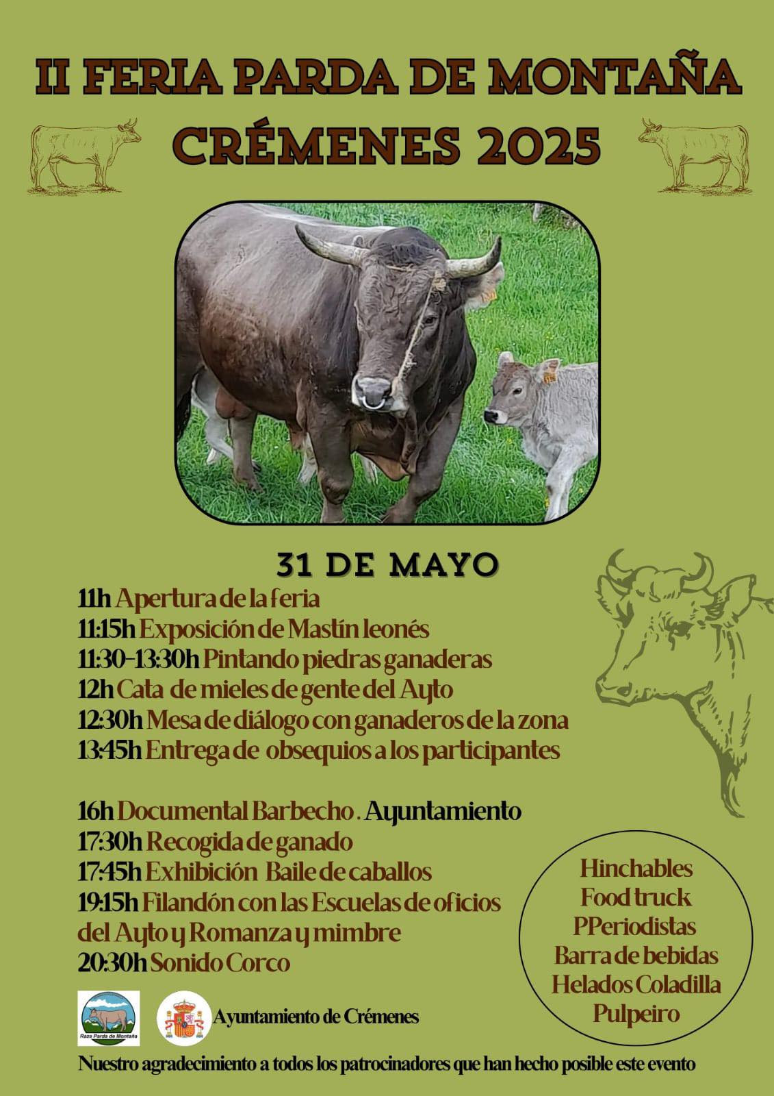Programa feria raza parda de montau00f1a 2025 cremenes