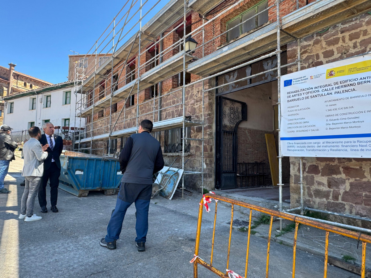 Visita nicanor sen barruelo obras escuela de artes y oficios