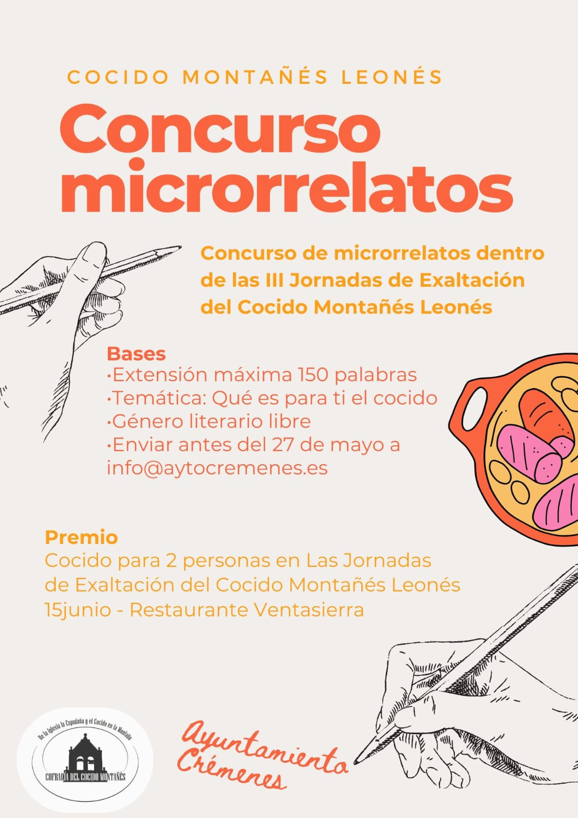 Concurso microrrelatos cocido