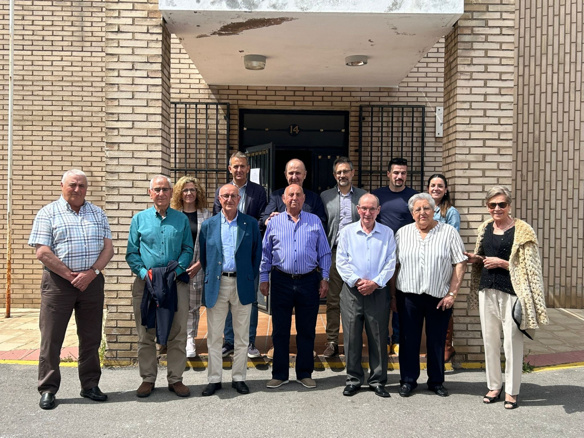 Homenaje socios asociacion de pensionistas la robla