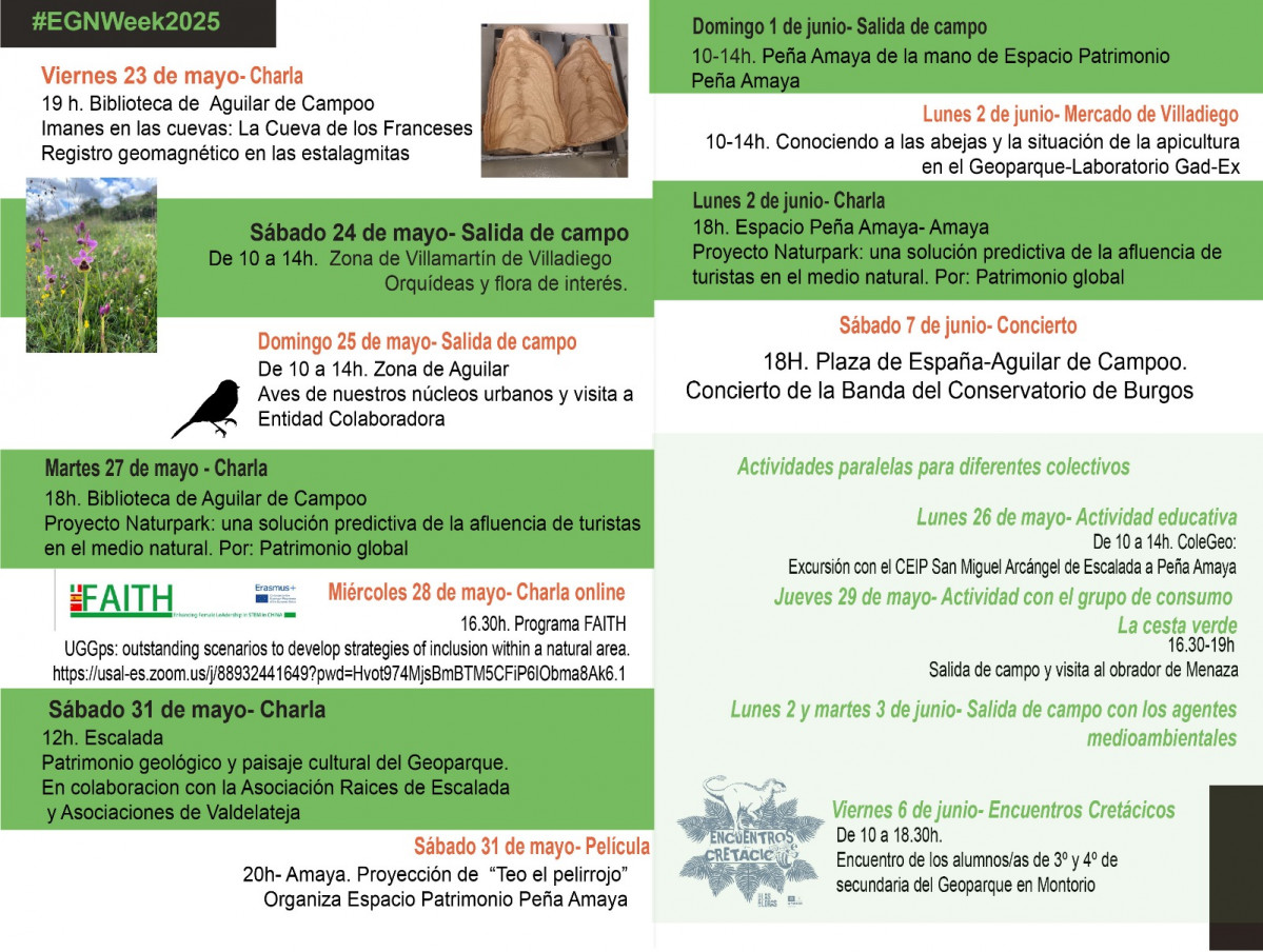 SEMANA GEOPARQUES EUROPEOS 2