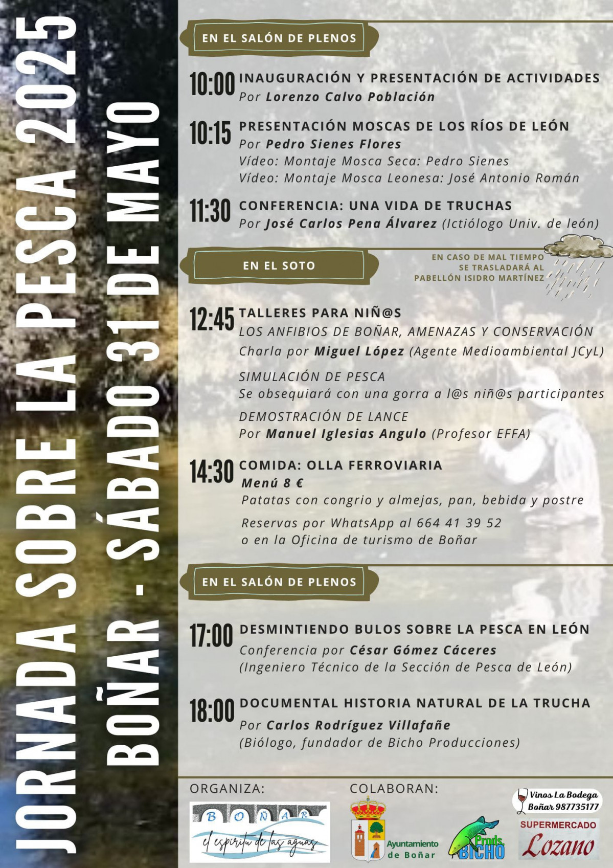 Programa jornada de pesca