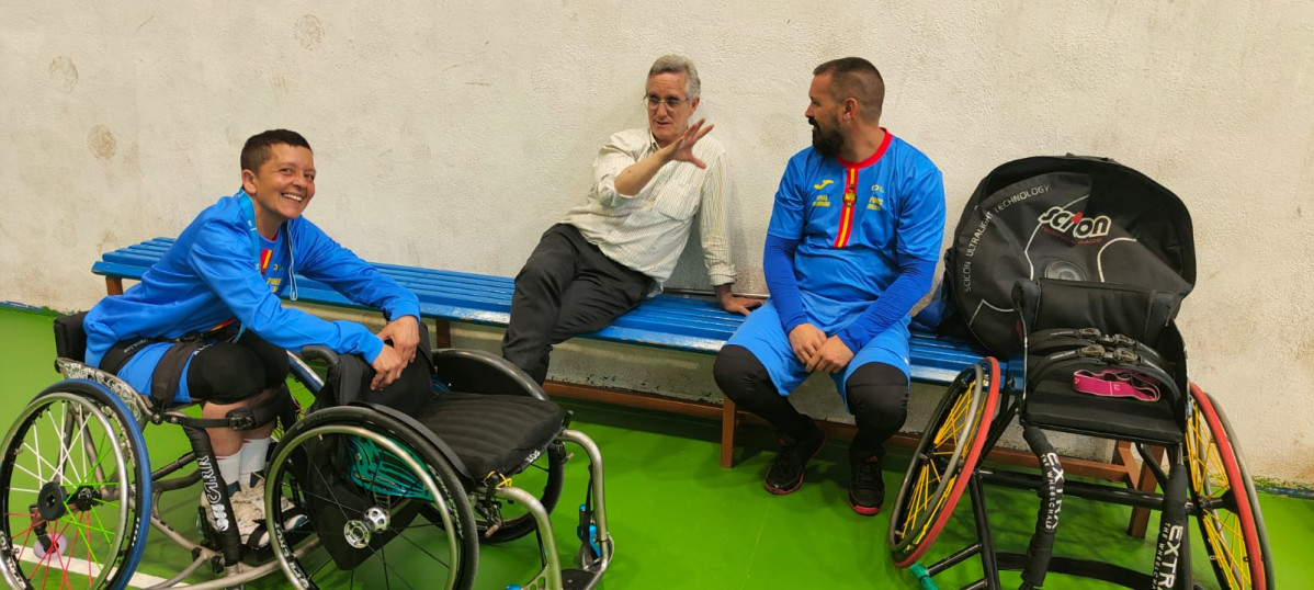 Entrenamientos balonmano en silla de ruedas velilla (1)