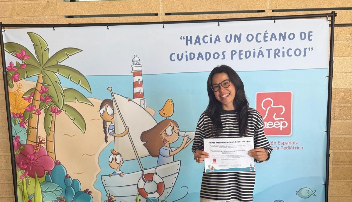 Primer premio Congreso Enfermeru00eda Pediu00e1trica