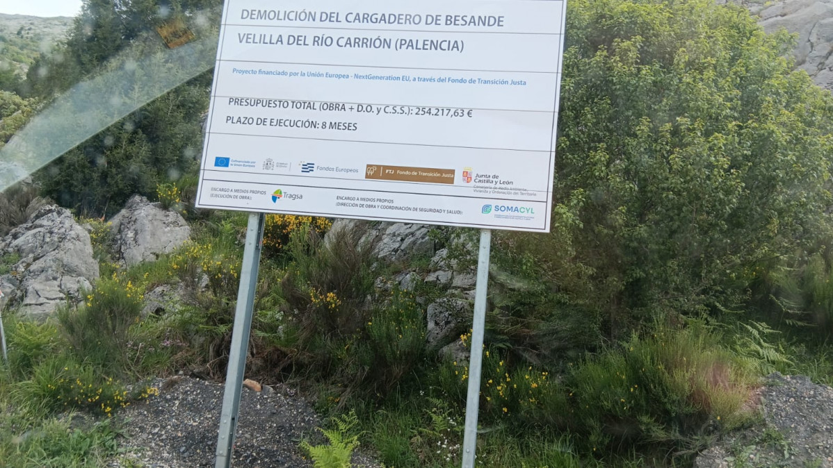 Demolicion cargadero de besande velilla