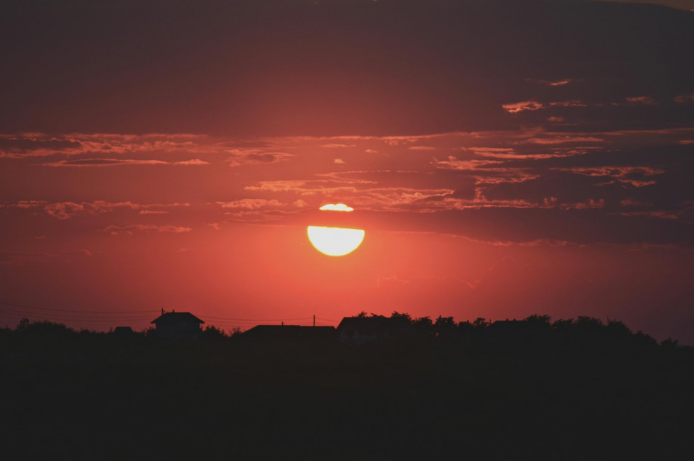 Calima atardecer jcyl