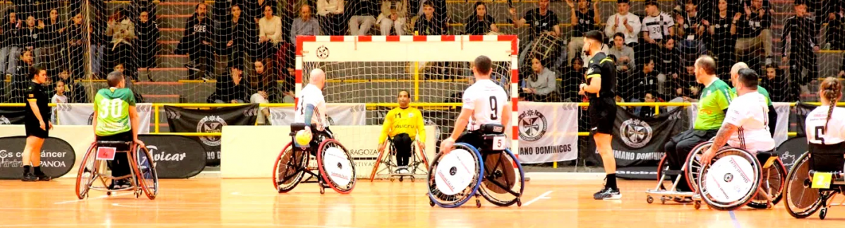 Balonmano en silla de ruedas