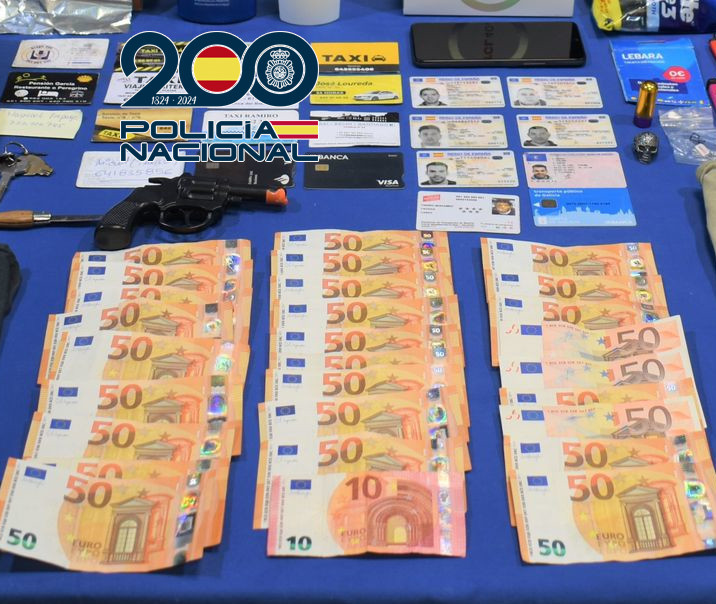 Atracos dinero en efectivo PN