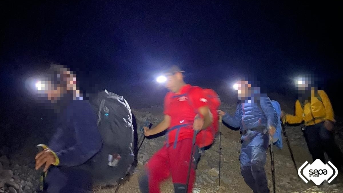 Rescate SEPA urriellu picos de europa