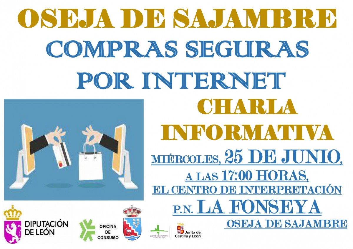 Cartel charlas consumo 2025
