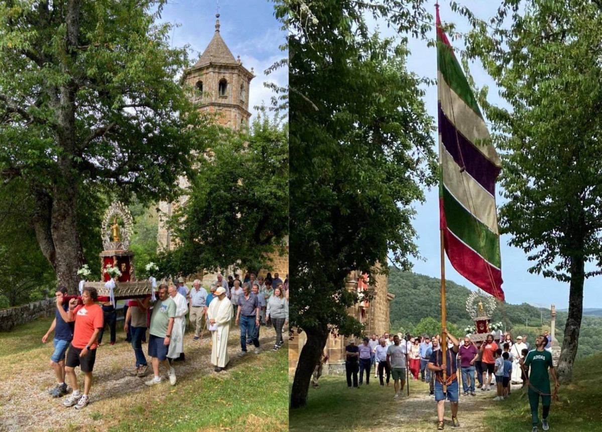 Romeria san juan prioro santuario de la velilla