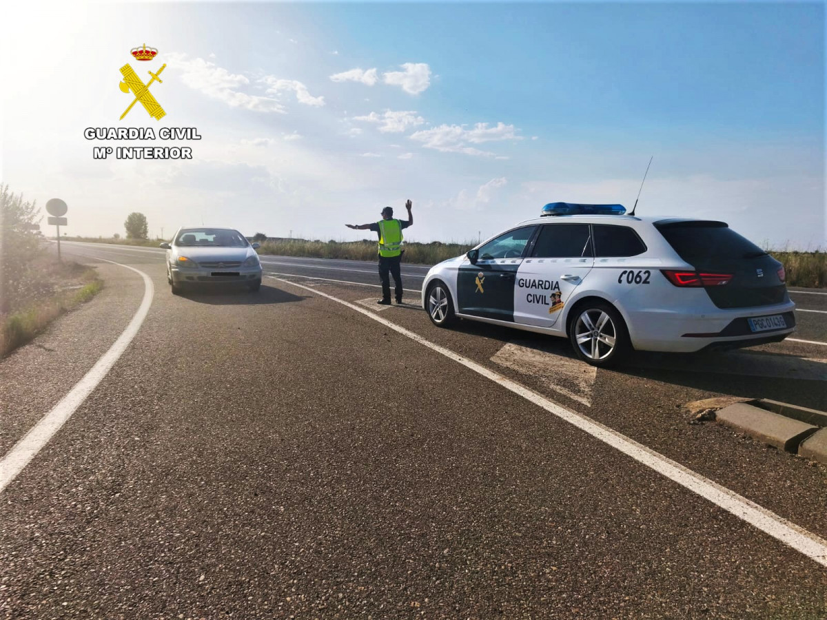 Control de la guardia civil
