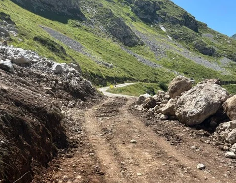 Pista sotres espinama argayo picos de europa