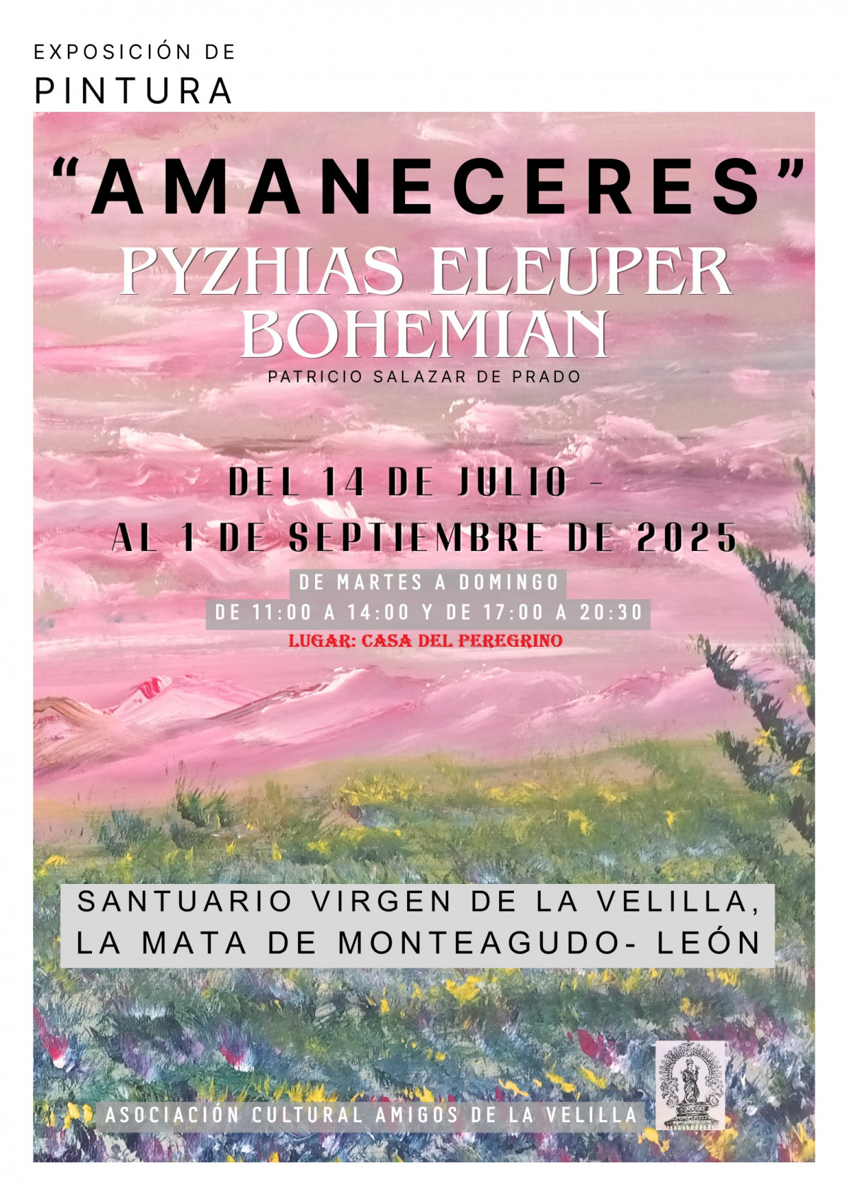 CARTEL EXPOSICION DE LA VELILLA