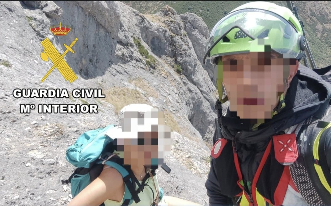 Rescate greim de sabero villamanin
