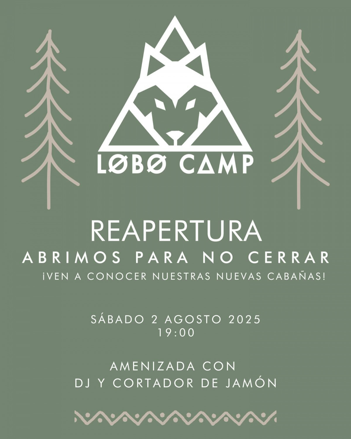 Apertura lobo camp