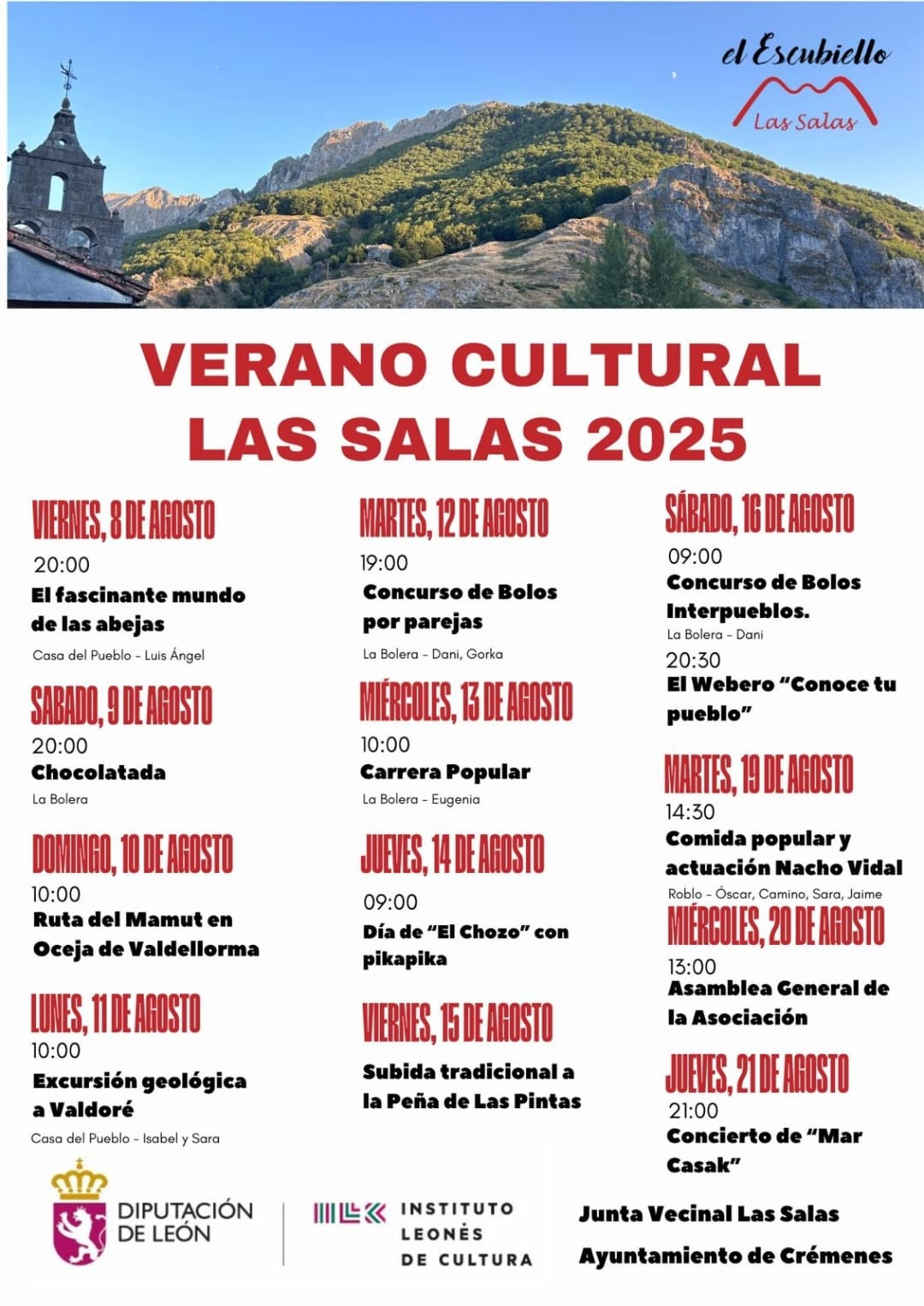Verano cultural las salas